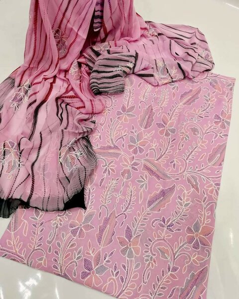 3pc unstich ladies suits