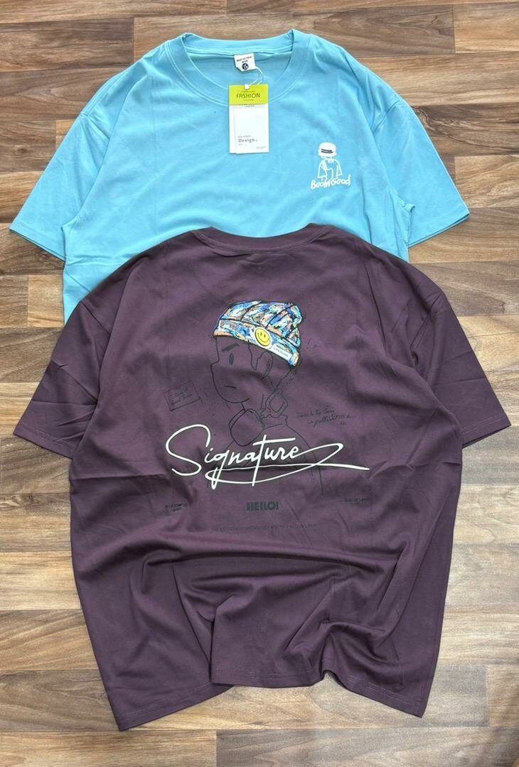 T-shirt décontracté tendance