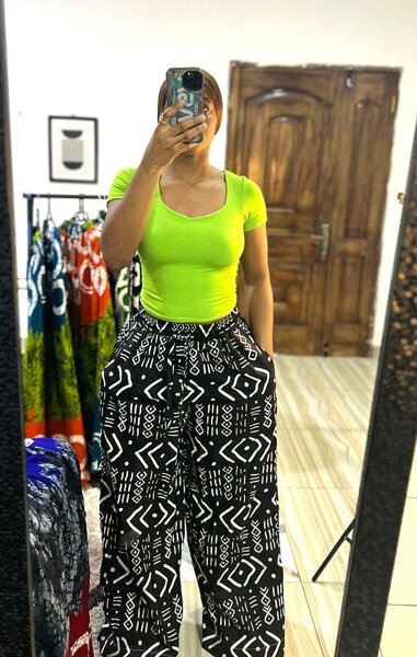 Pantalons larges ethniques