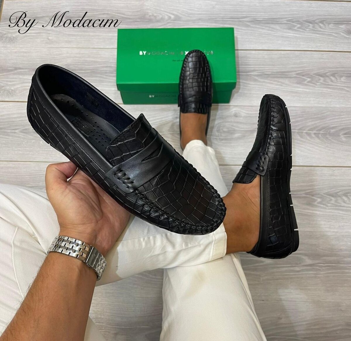 Mocassins en cuir Modacum