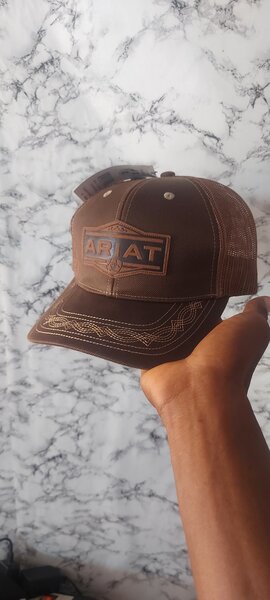 Casquette de baseball marron