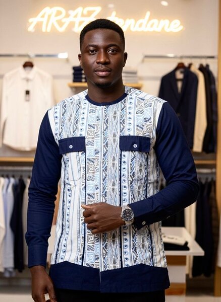 Chemise africaine élégante
