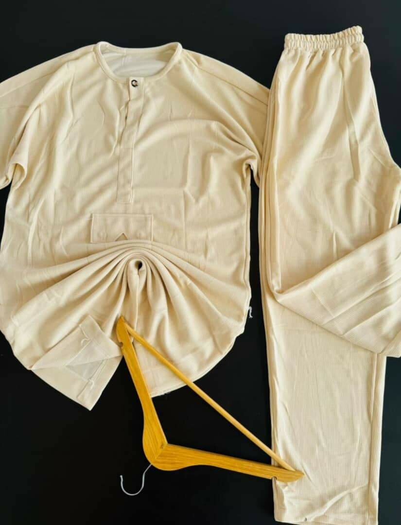 Men kaftan top and down