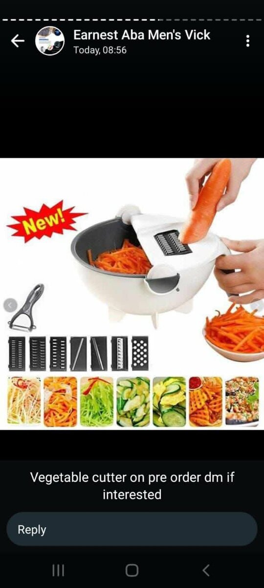 8 in 1 vegetable cutter