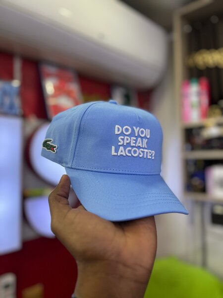 Casquette Lacoste Bleue
