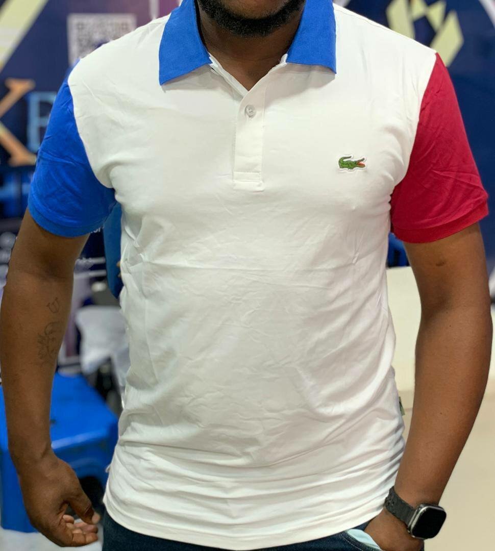 Polo multicolore Lacoste