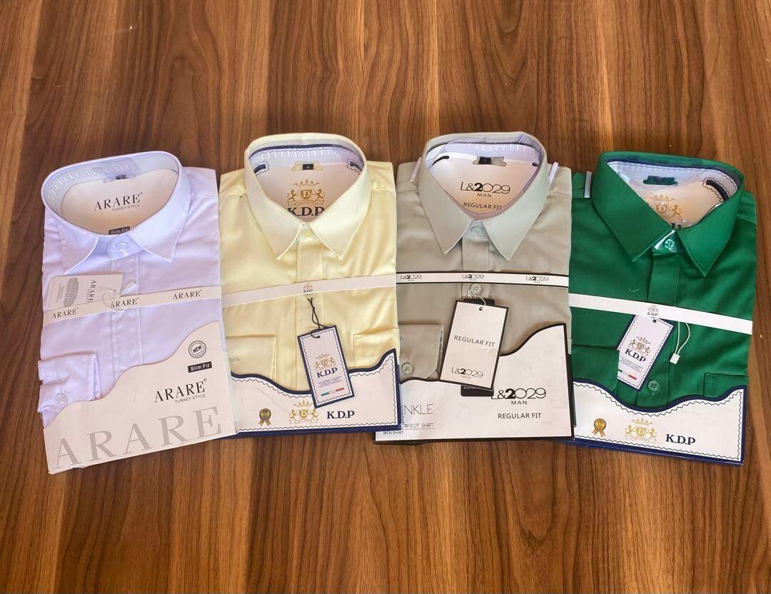 Plain long sleeves shirts for men