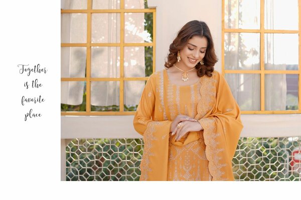 Dhanak embroidered