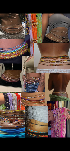 Perles de taille bohémiennes