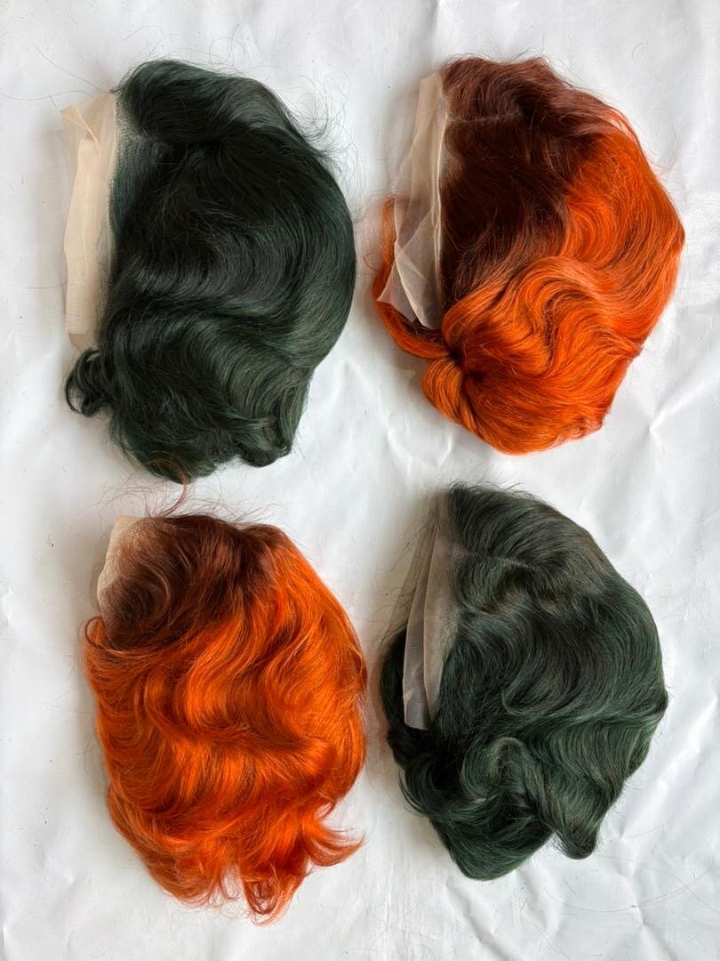 Perruque Lace Frontal Bicolore