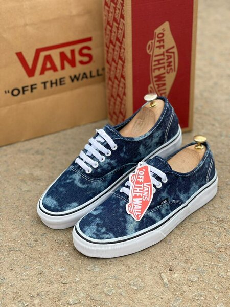 Vans baskets denim modernes