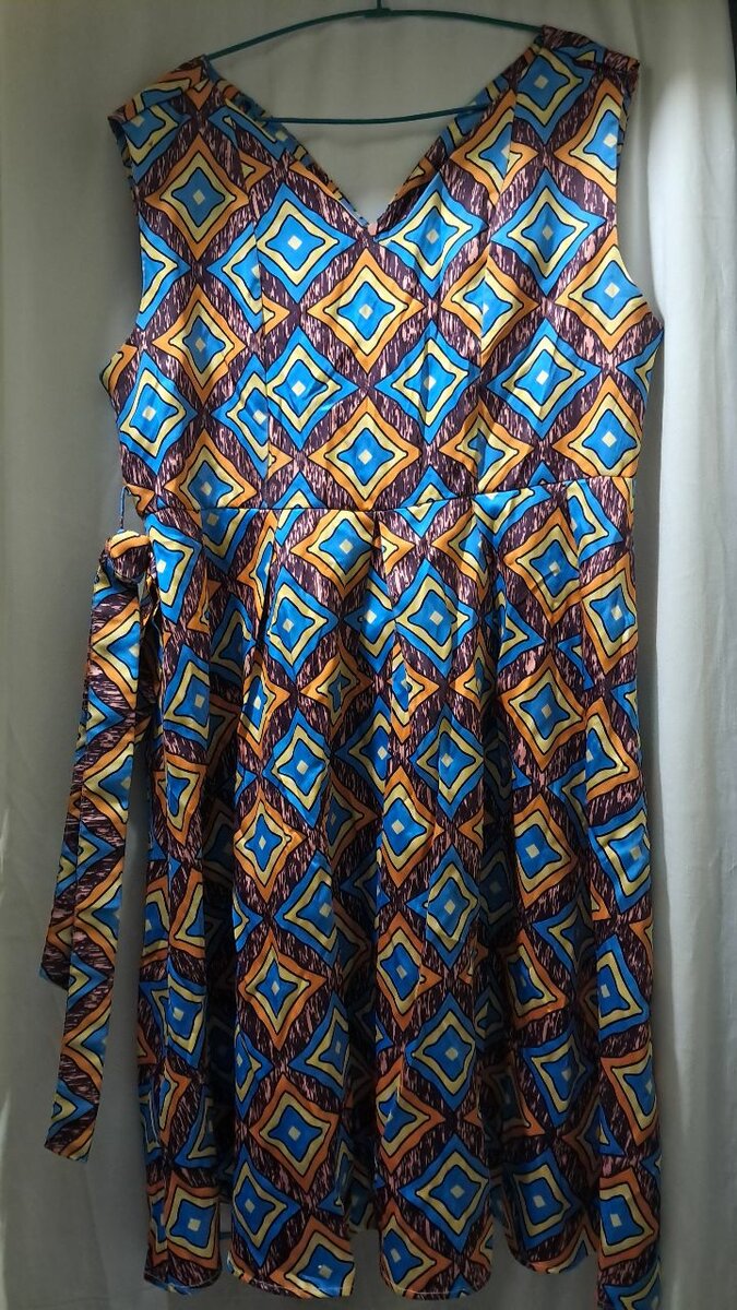 Robe d'été à motifs colorés