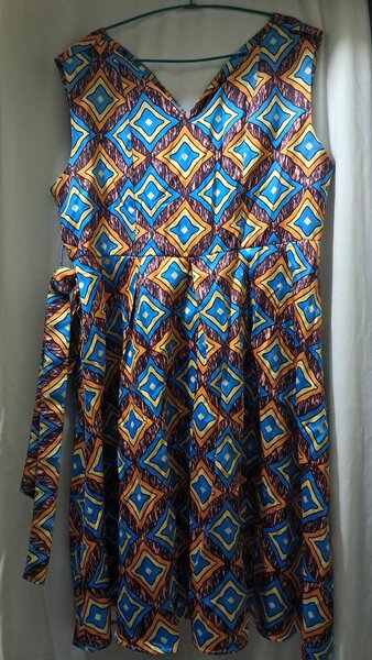 Robe d'été à motifs colorés