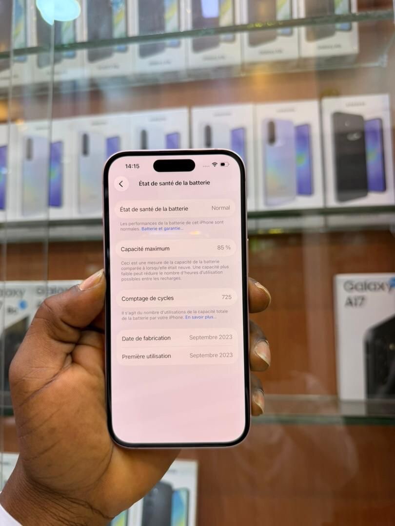 15. 128Go tout passe propre