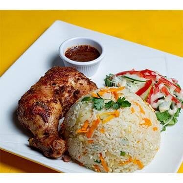 Fried rice & chicken