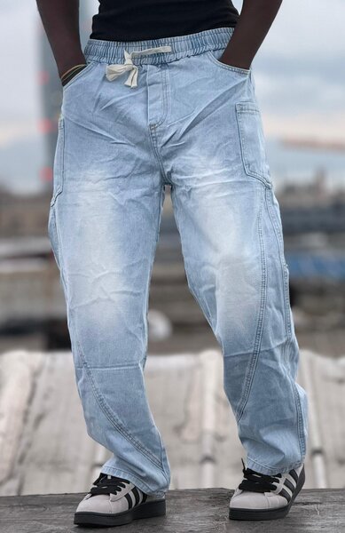 Jean cargo décontracté homme