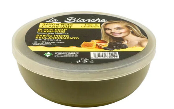 Savon Noir Clarifiant Miel Charbon
