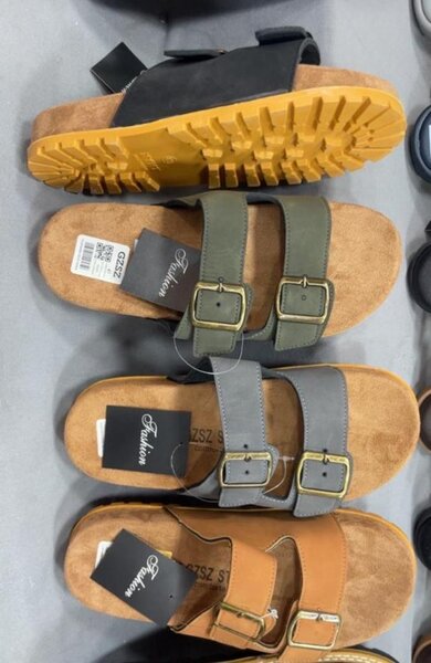 Sandales à boucles hommes
