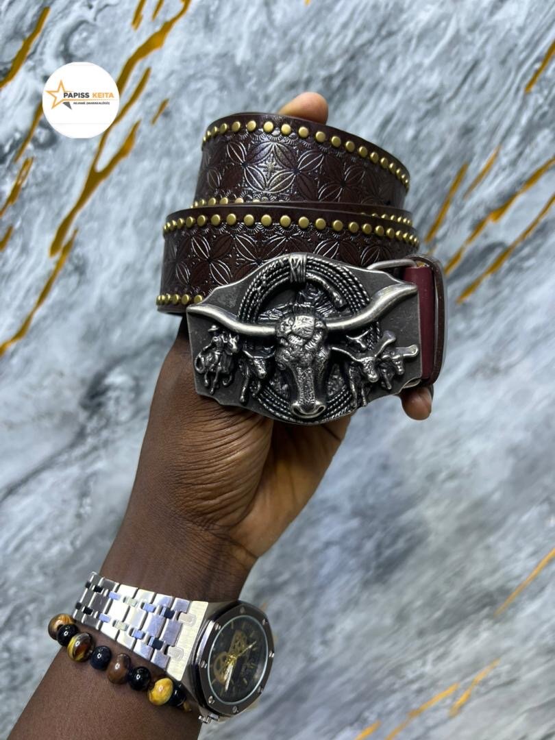 Ceinture western avec boucle