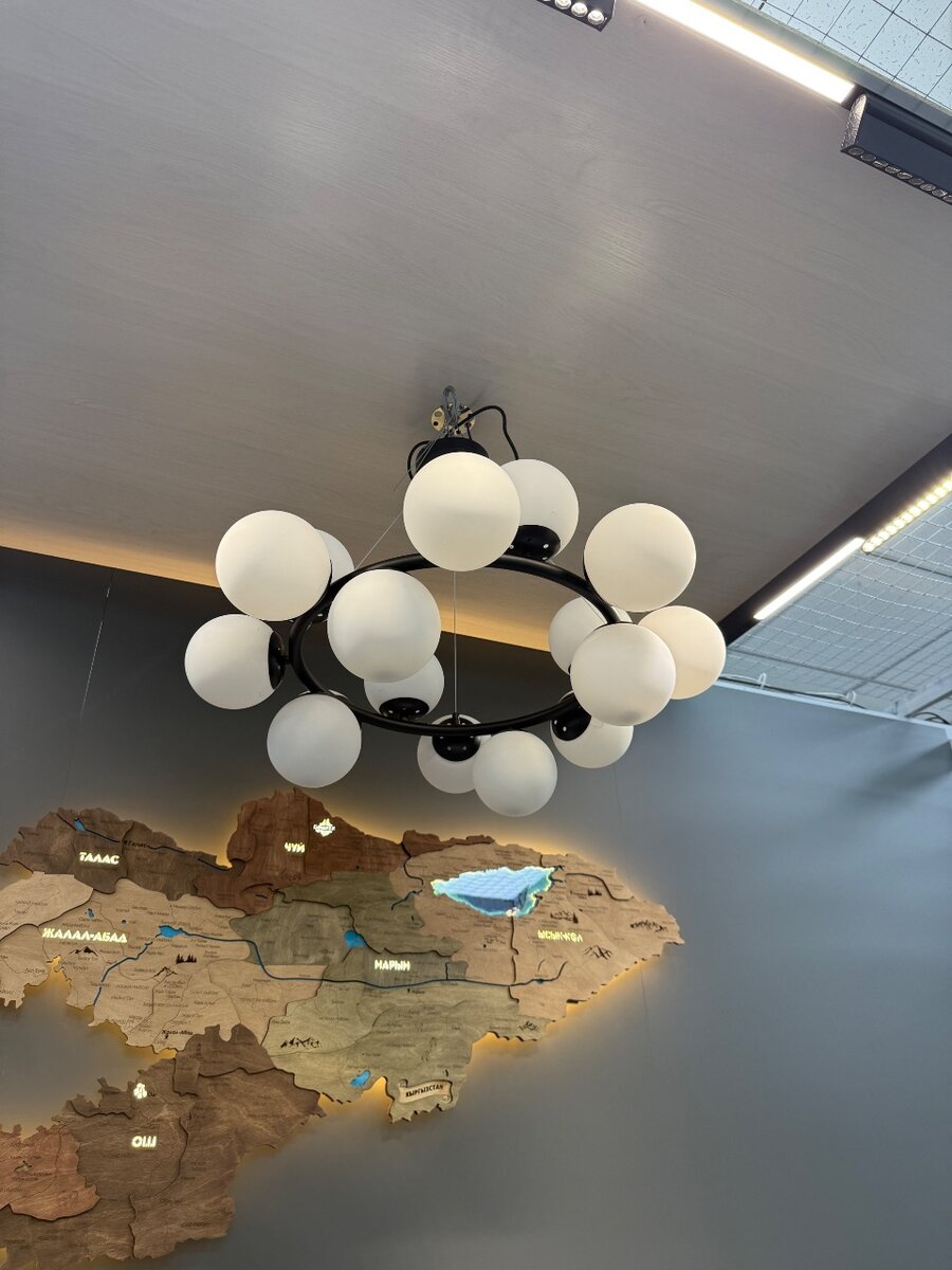 Люстра для 20м2