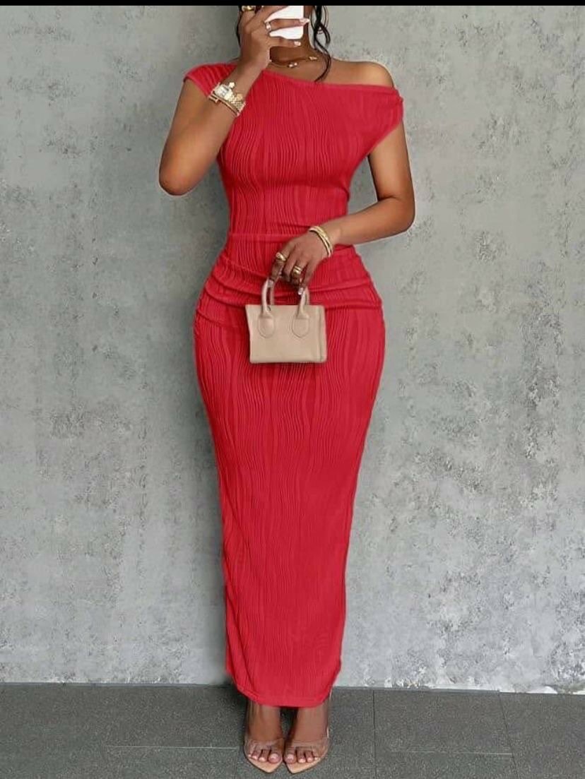 Robe Longue Épaule Nue