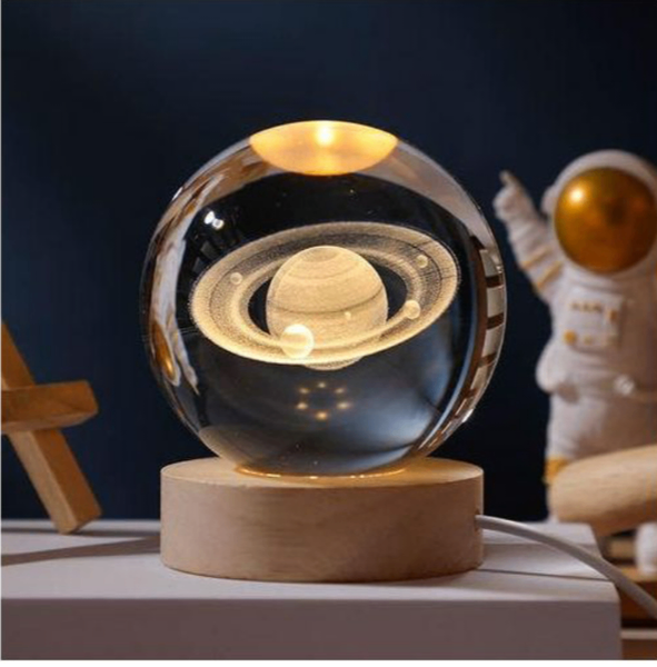 Lampe de Planète 3D LED