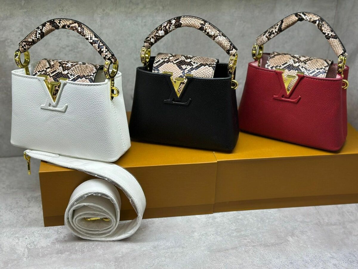 LV premium канва кожа