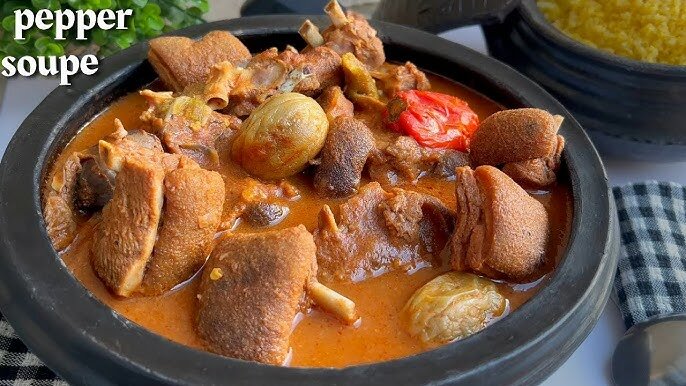 Soupe épicée aux fruits de mer