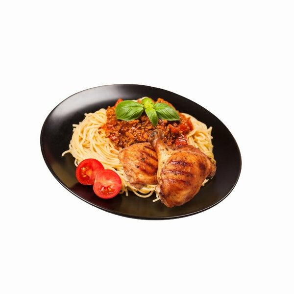 Spaghetti bolognaise au poulet