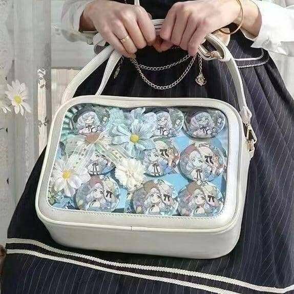 Сумка с отделом для значков новая