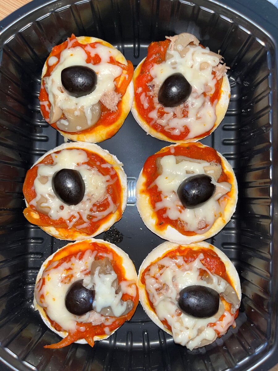 Mini pizza au thon