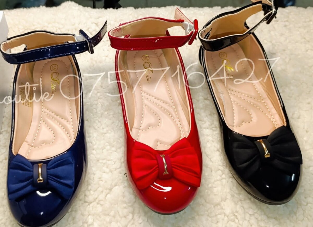 Ballerines Enfant Vernies