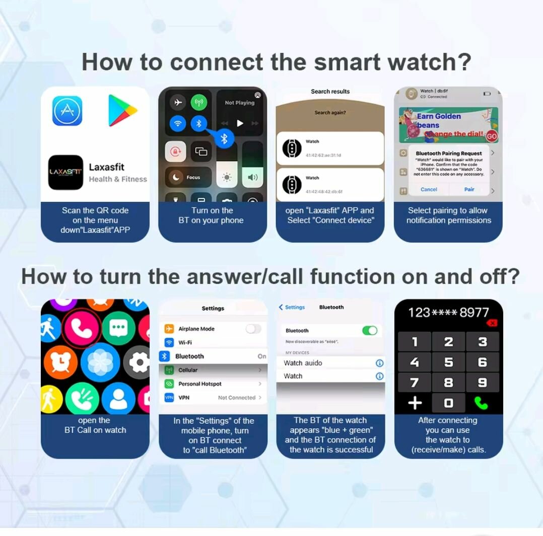 Montre connectée sport étanche