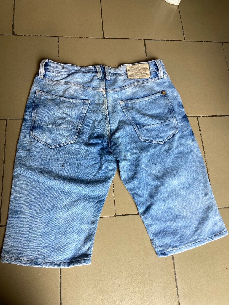 Short en jean décontracté