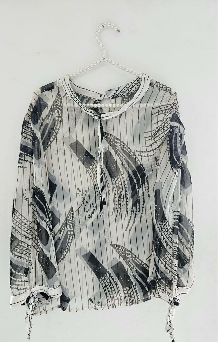 Ensemble blouse et pantalon chic