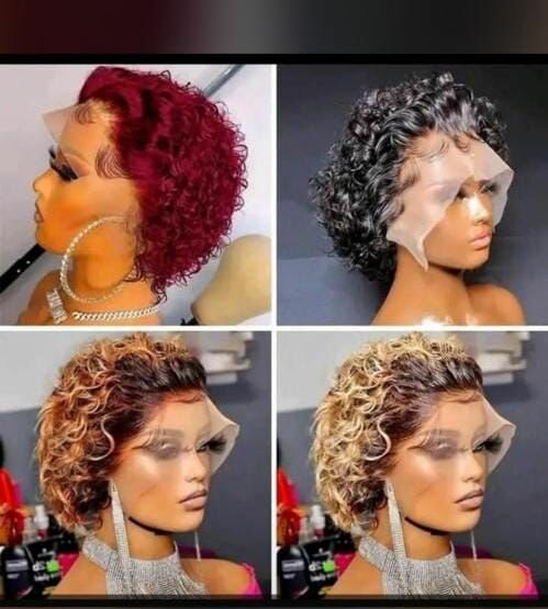 Pixie frontal normale taille 8 qualité humain