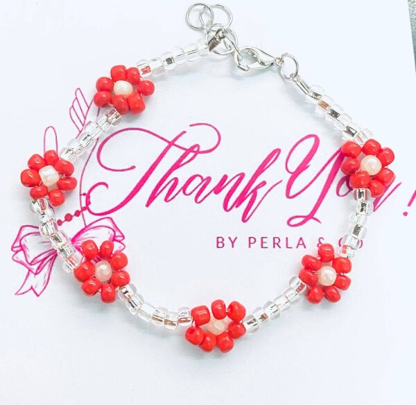 Bracelet Perles Colorées