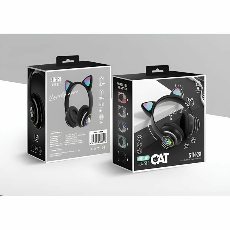 Casque sans fil à LED Cat STN-28