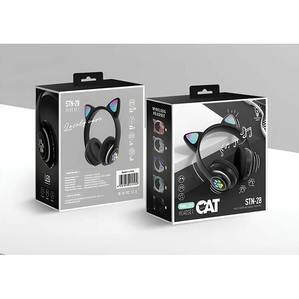 Casque sans fil à LED Cat STN-28