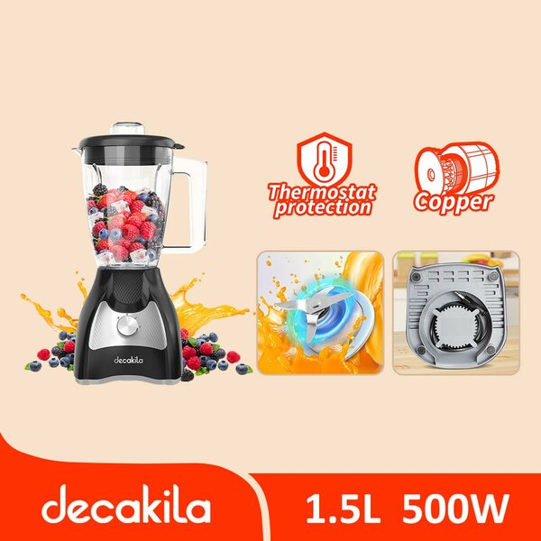 Blender Decakila 1.5L 500W