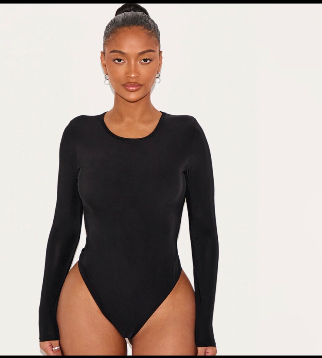 Body à manches longues