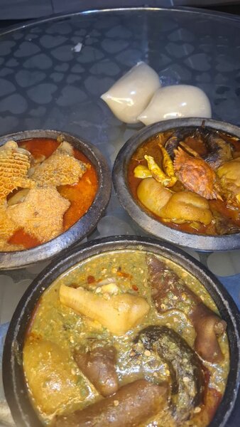 Soupe patte de boeuf triple