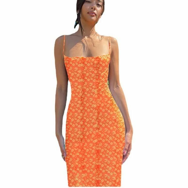 Women's summer sundress with print