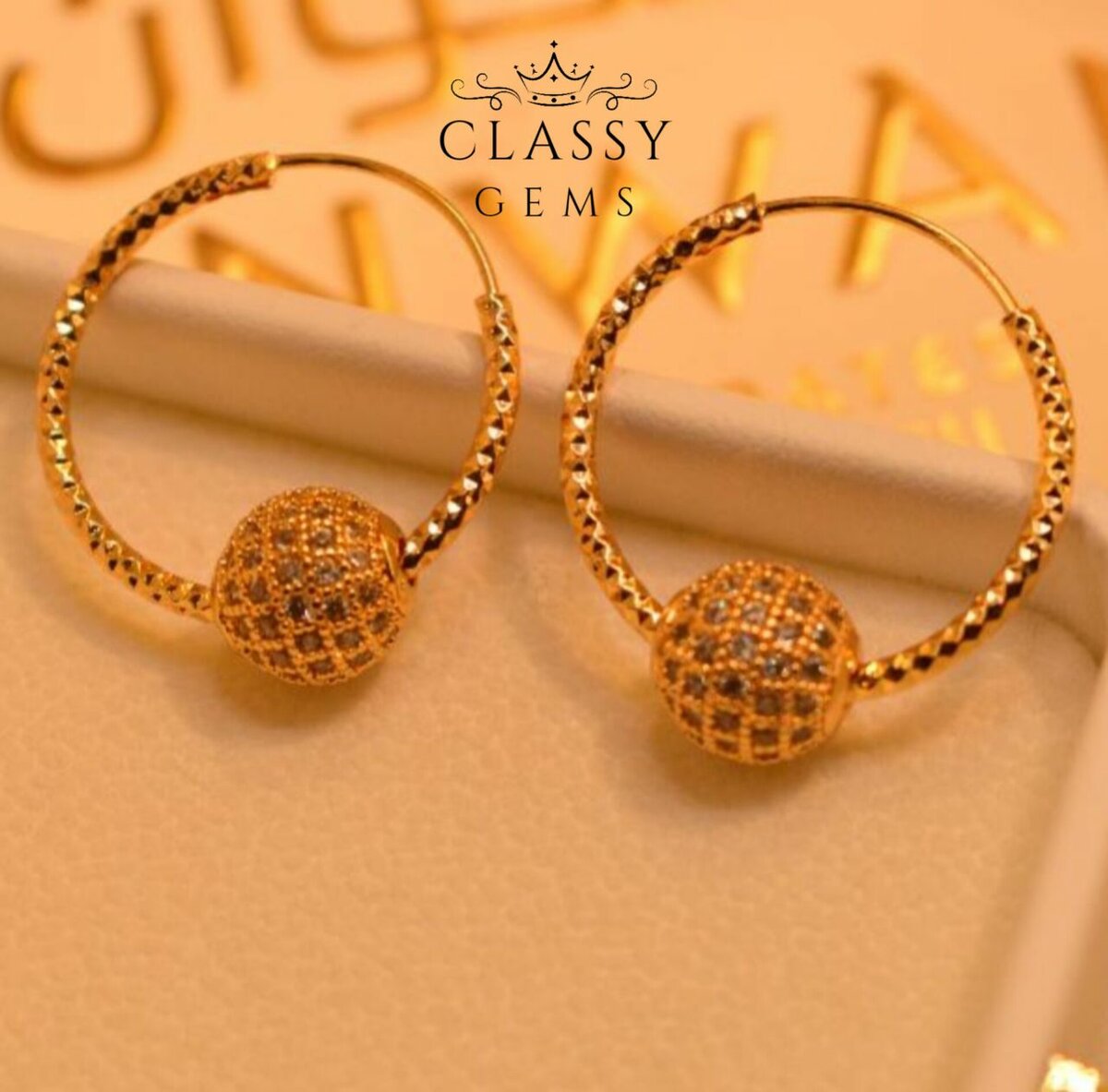 Classic Ball earrings for girls and women