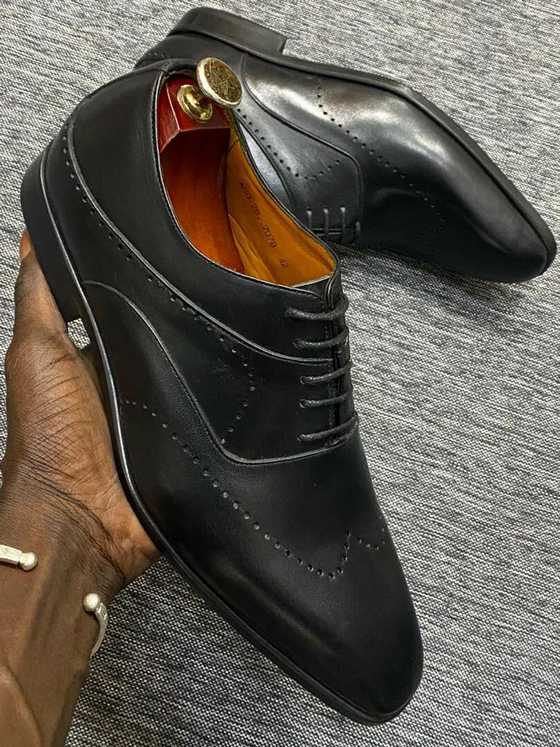Chaussures Derby en Cuir Élégant