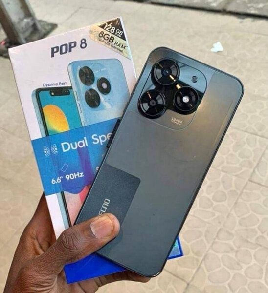 Smartphone Tecno Pop 8 Dual
