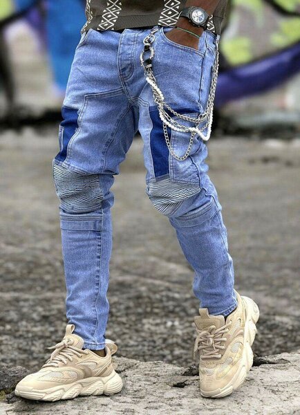 Jeans décontractés ajustés