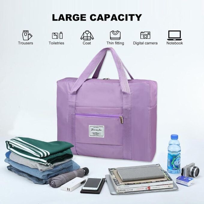 Sac de voyage pliable, Sac fourre-tout de voyage