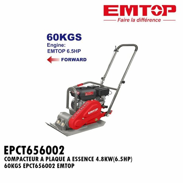 Compacteur Plaque Essence 6.5HP