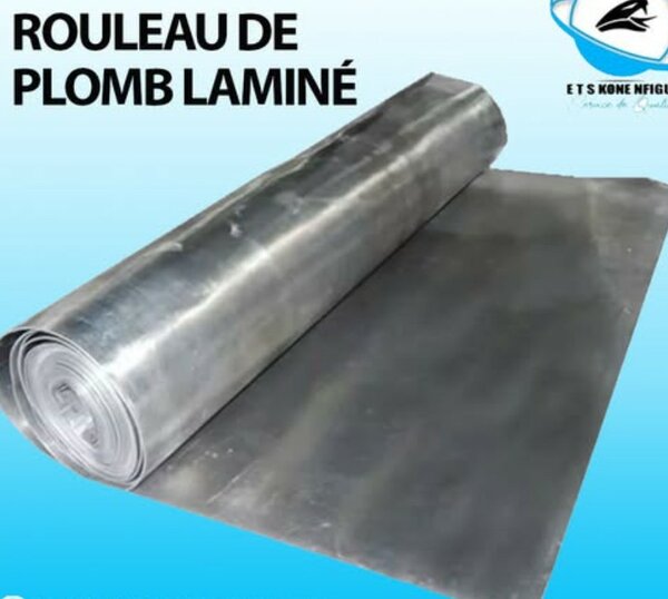 rouleaux de plomb laminé de qualité
